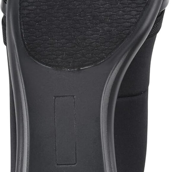 Women's Woven Textile Pump Size 8 Black Nylon Cushioned Sole Office & Casual - Picture 6 of 6